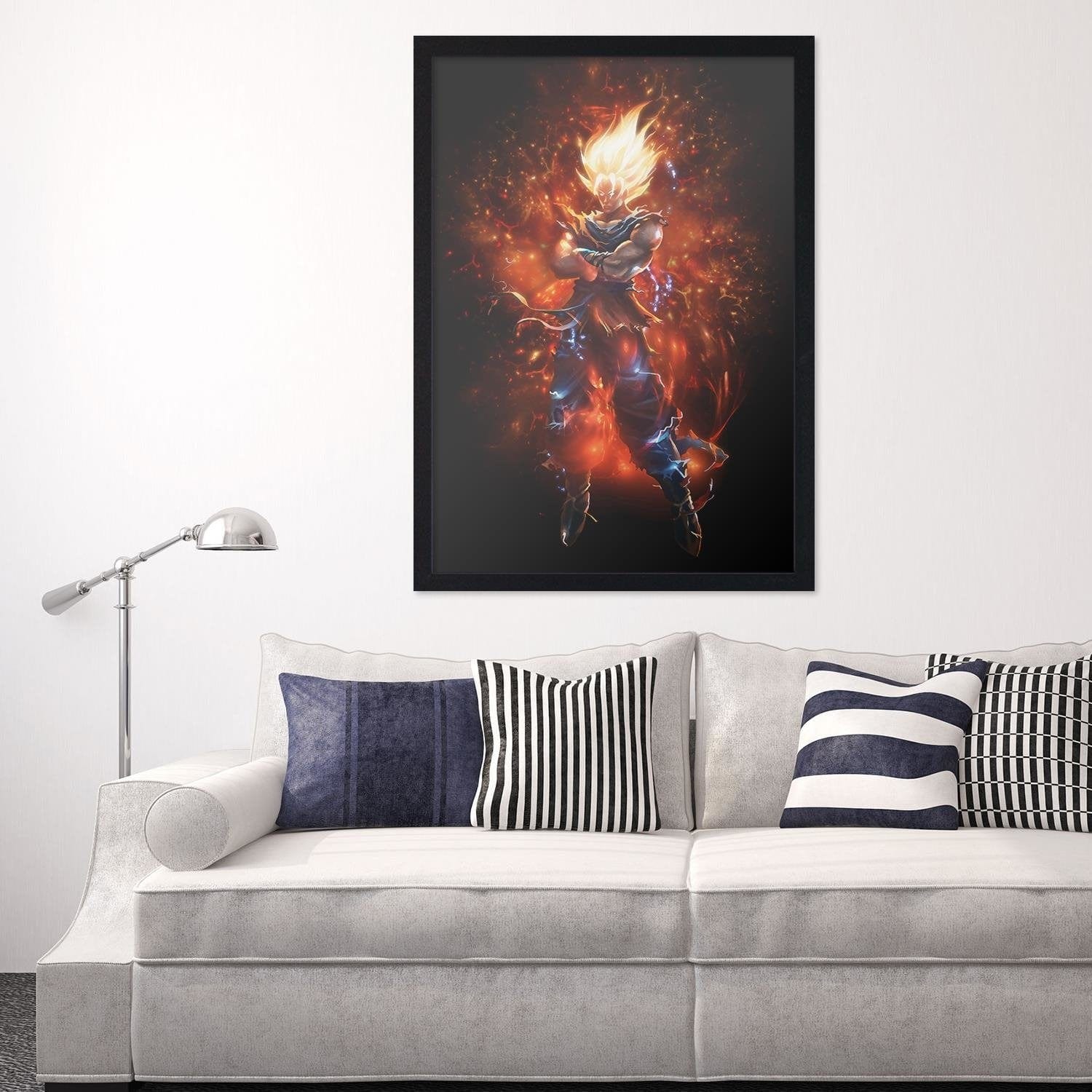 Glezna melnā rāmī - Dragon Ball 5 Home Trends