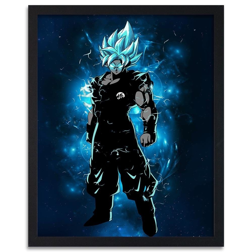 Glezna melnā rāmī - Dragon Ball 6 Home Trends