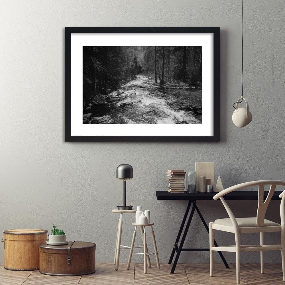 Glezna melnā rāmī - Fairytale Forest 2 Home Trends