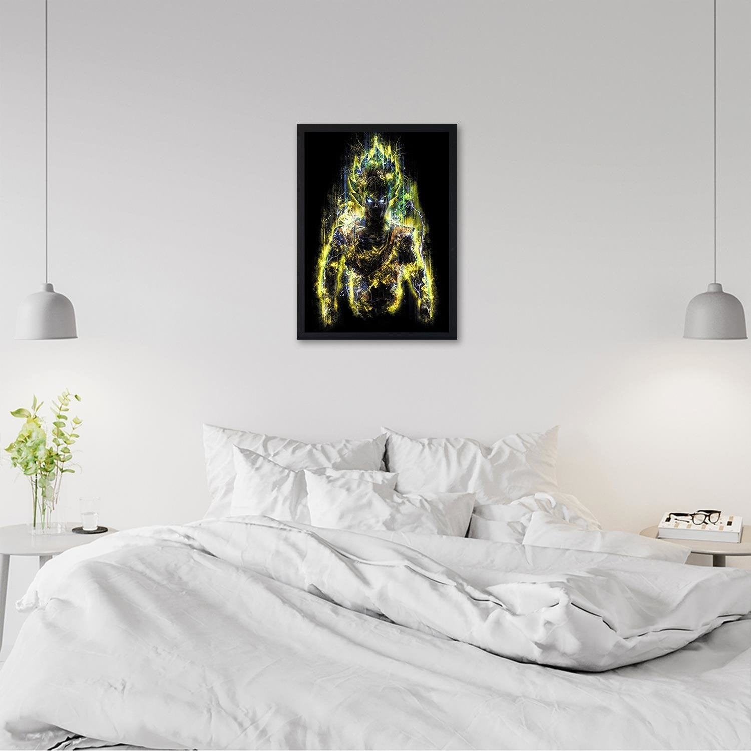 Glezna melnā rāmī - Fantasy Anime Home Trends