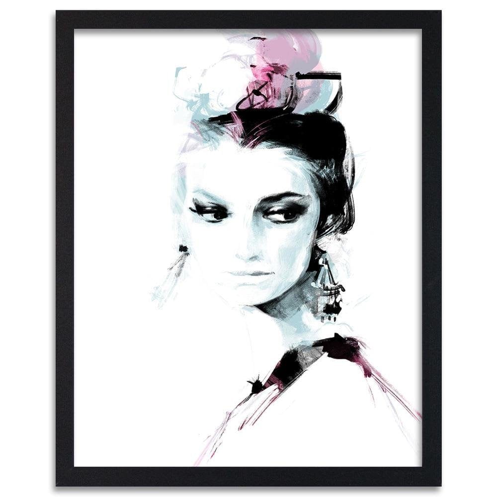 Glezna melnā rāmī - Fashion Beauty Home Trends