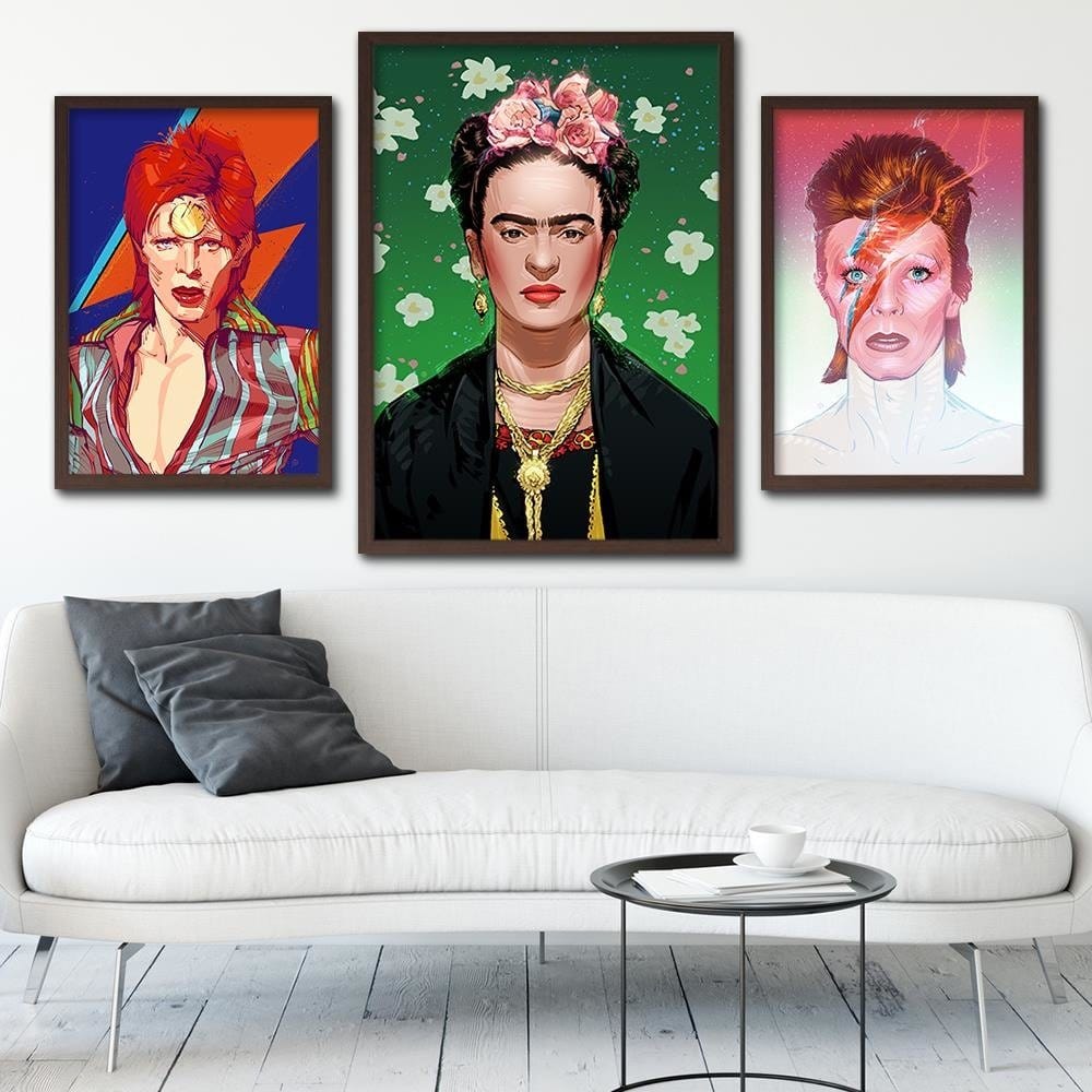 Glezna melnā rāmī - Feminist Artwork Image Home Trends