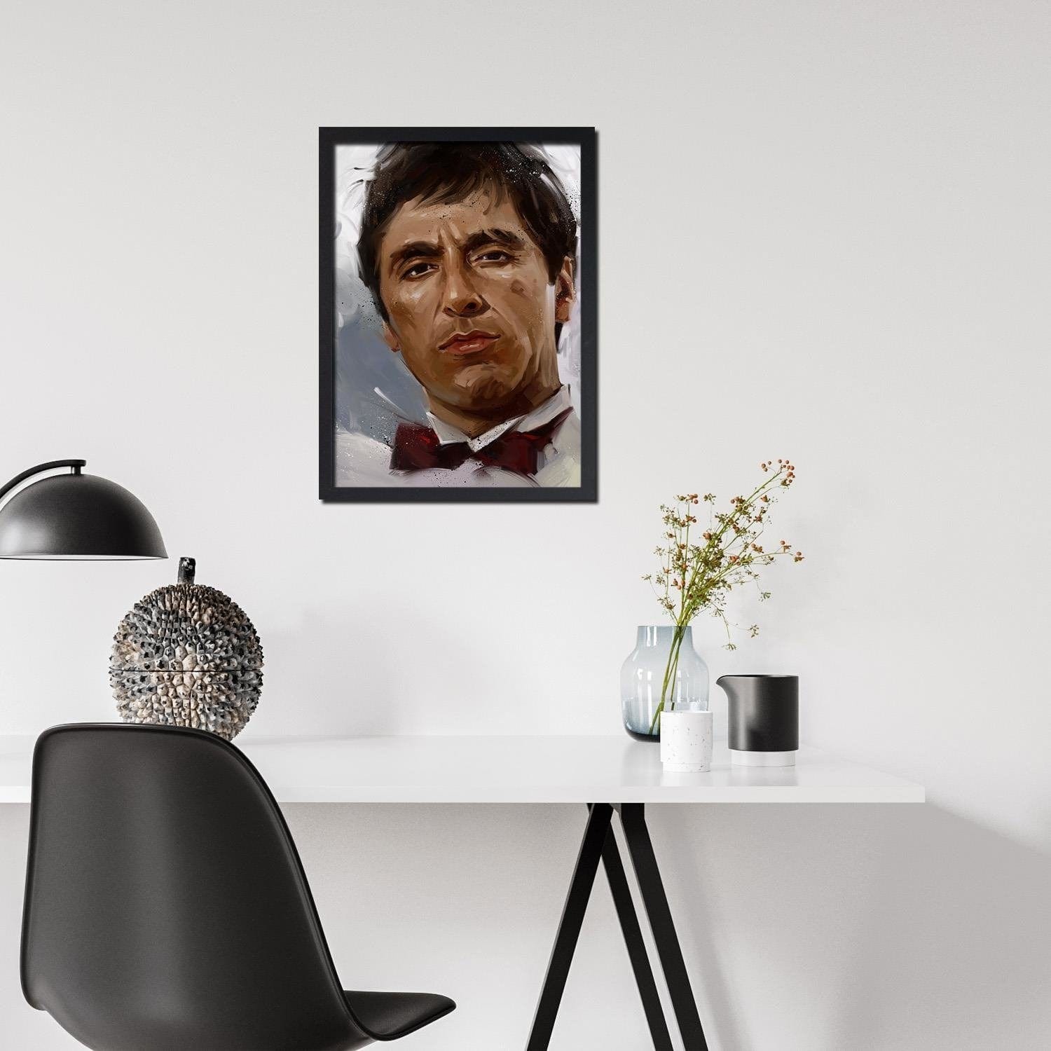 Glezna melnā rāmī - Film Scarface Home Trends