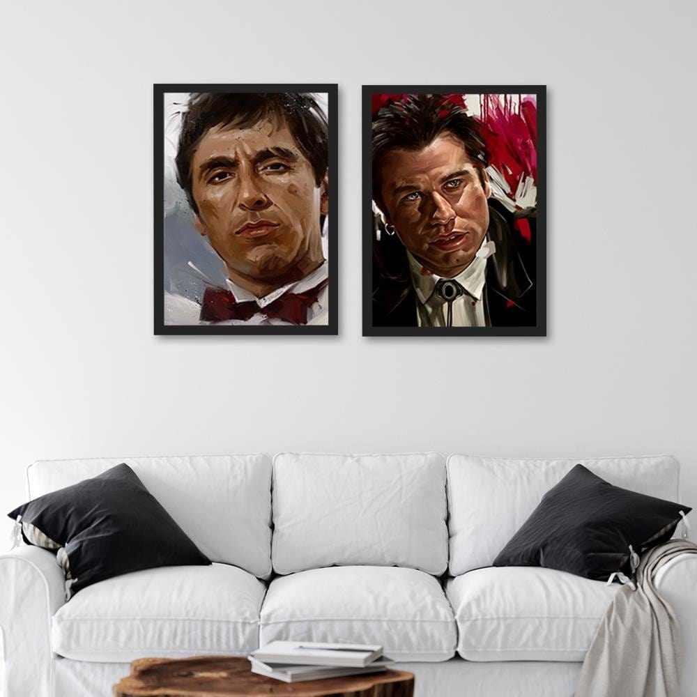 Glezna melnā rāmī - Film Scarface Home Trends