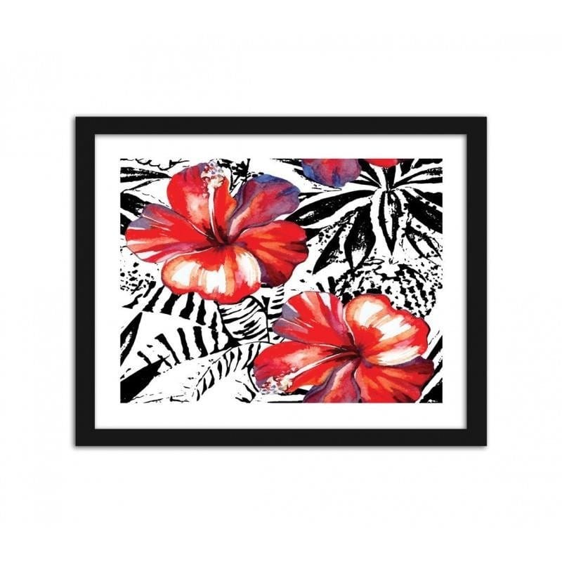Glezna melnā rāmī - Flowers 2 Home Trends