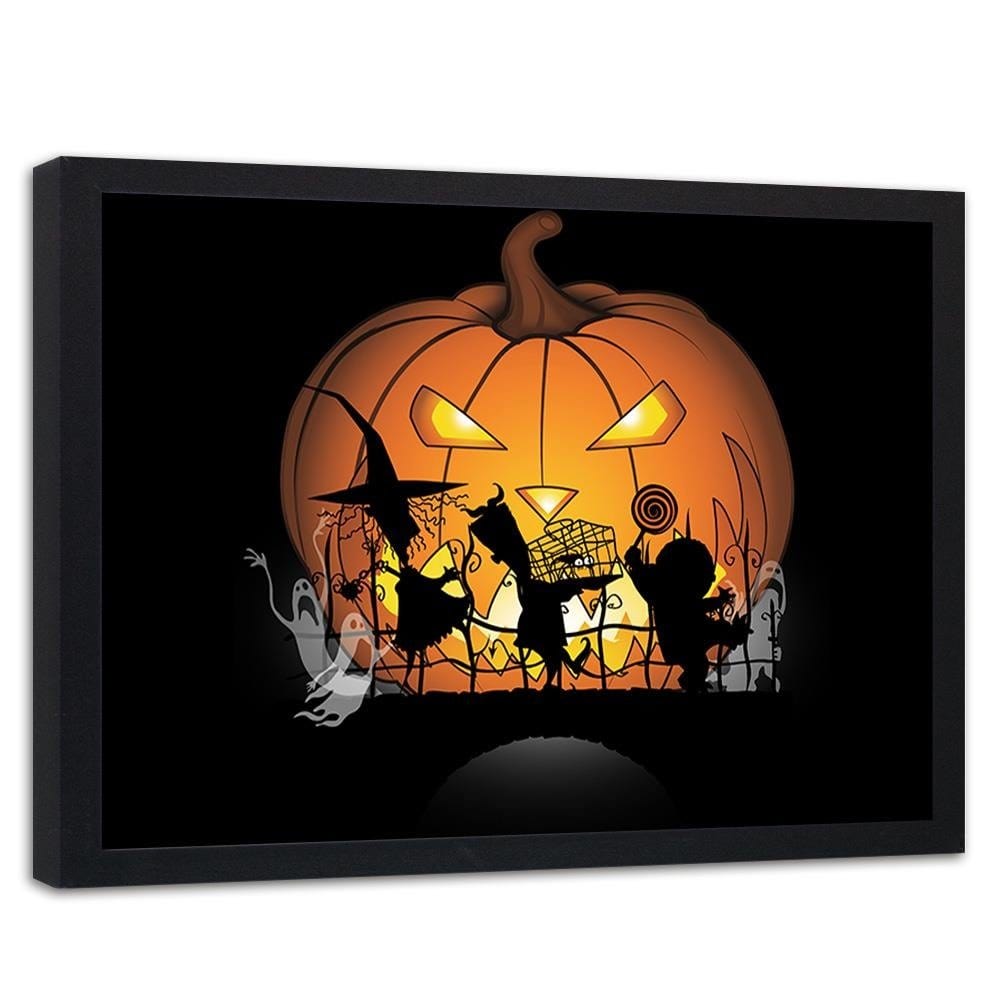 Glezna melnā rāmī - For Kids Ghosts Home Trends