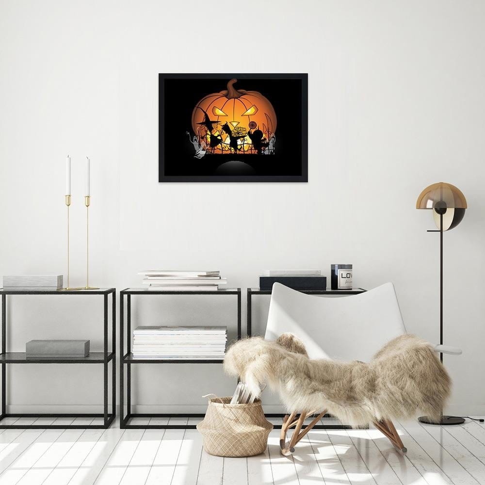 Glezna melnā rāmī - For Kids Ghosts Home Trends