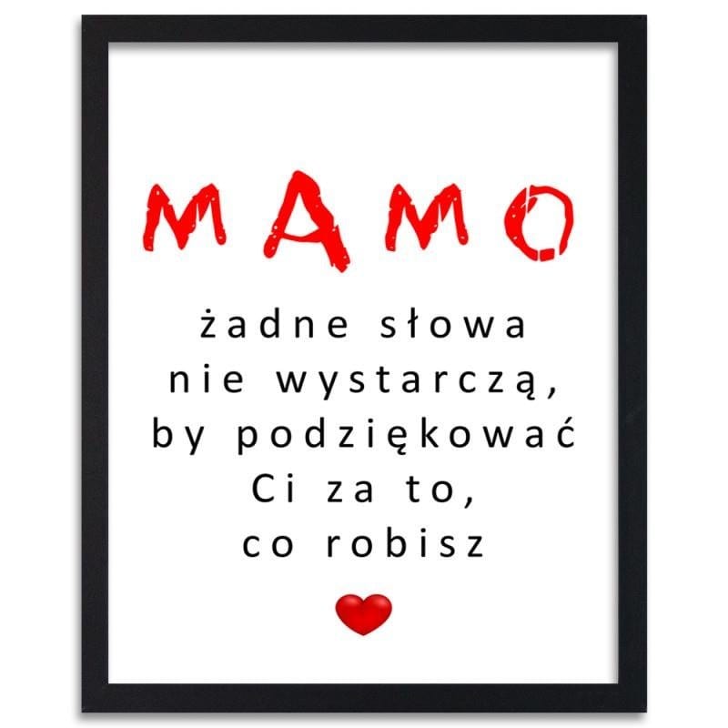 Glezna melnā rāmī - For Mommy Home Trends