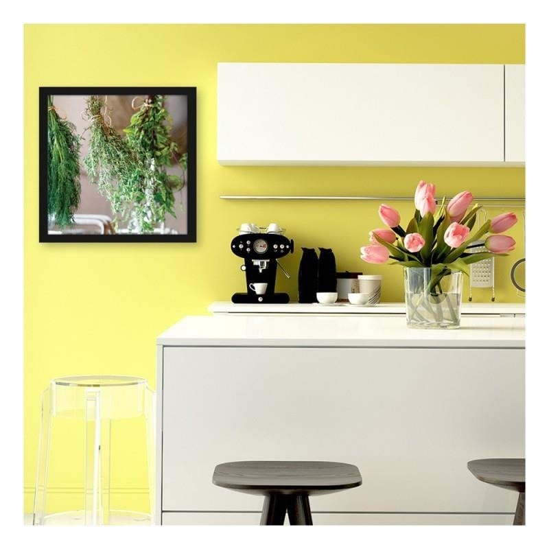 Glezna melnā rāmī - Fresh herbs 2 Home Trends
