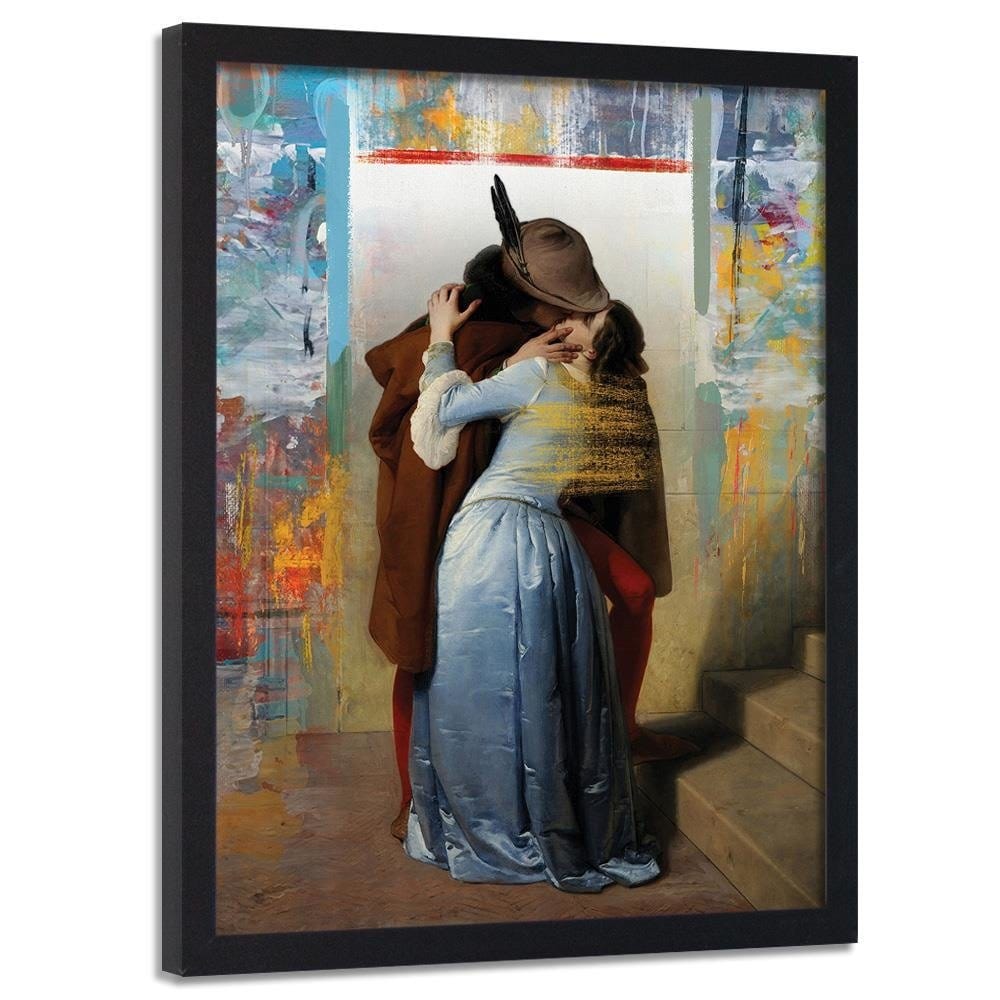 Glezna melnā rāmī - Funny Art Parody Image Home Trends