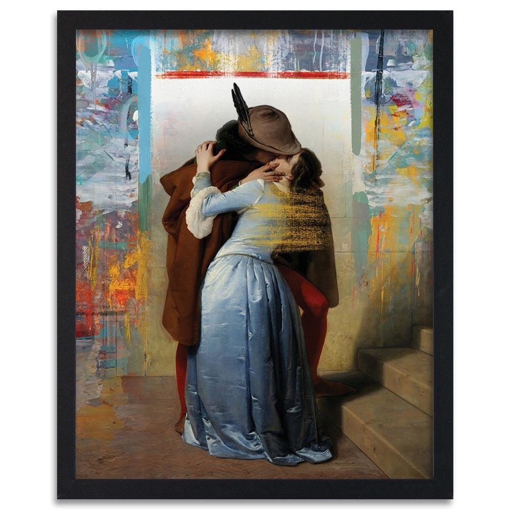 Glezna melnā rāmī - Funny Art Parody Image Home Trends
