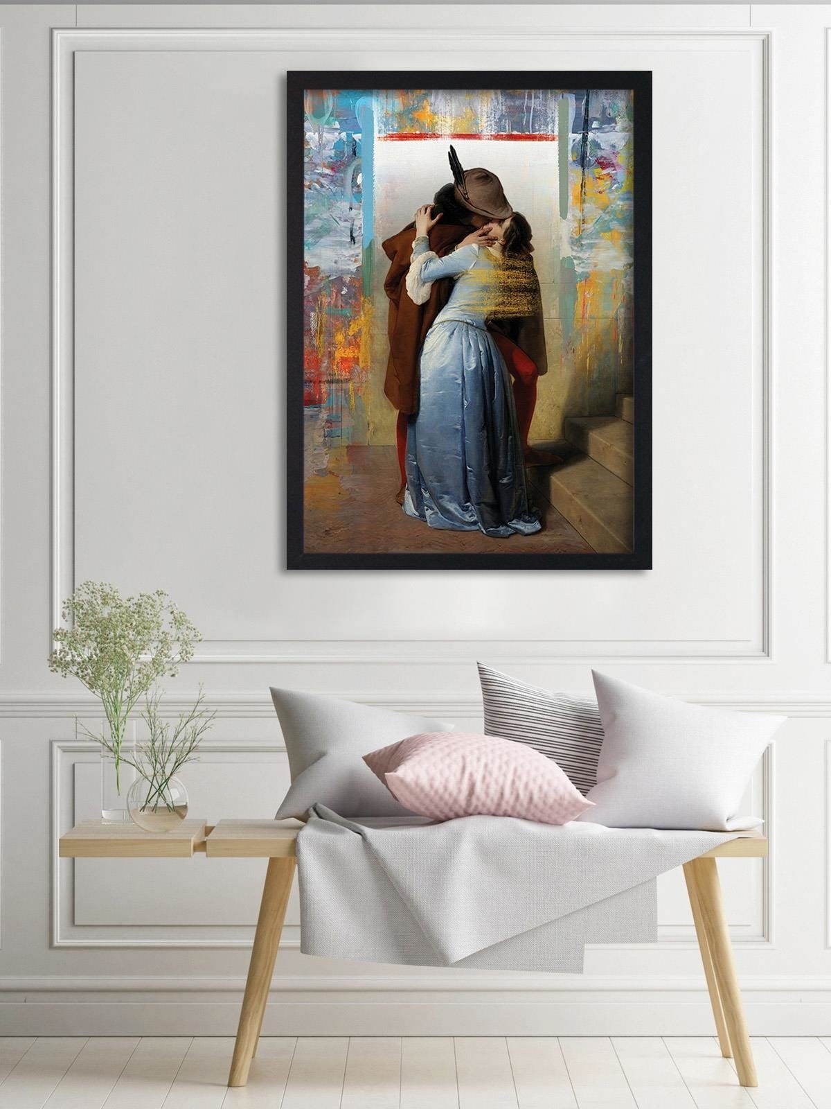 Glezna melnā rāmī - Funny Art Parody Image Home Trends