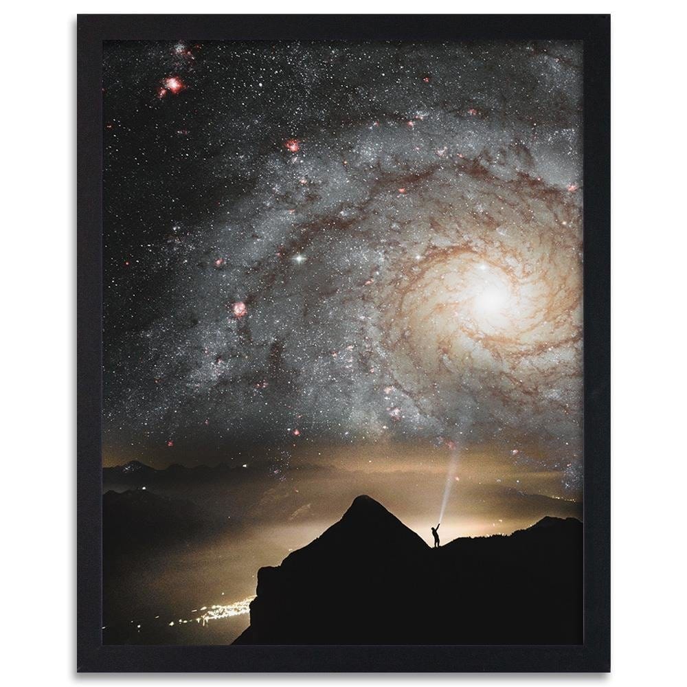 Glezna melnā rāmī - Galaxy Home Trends