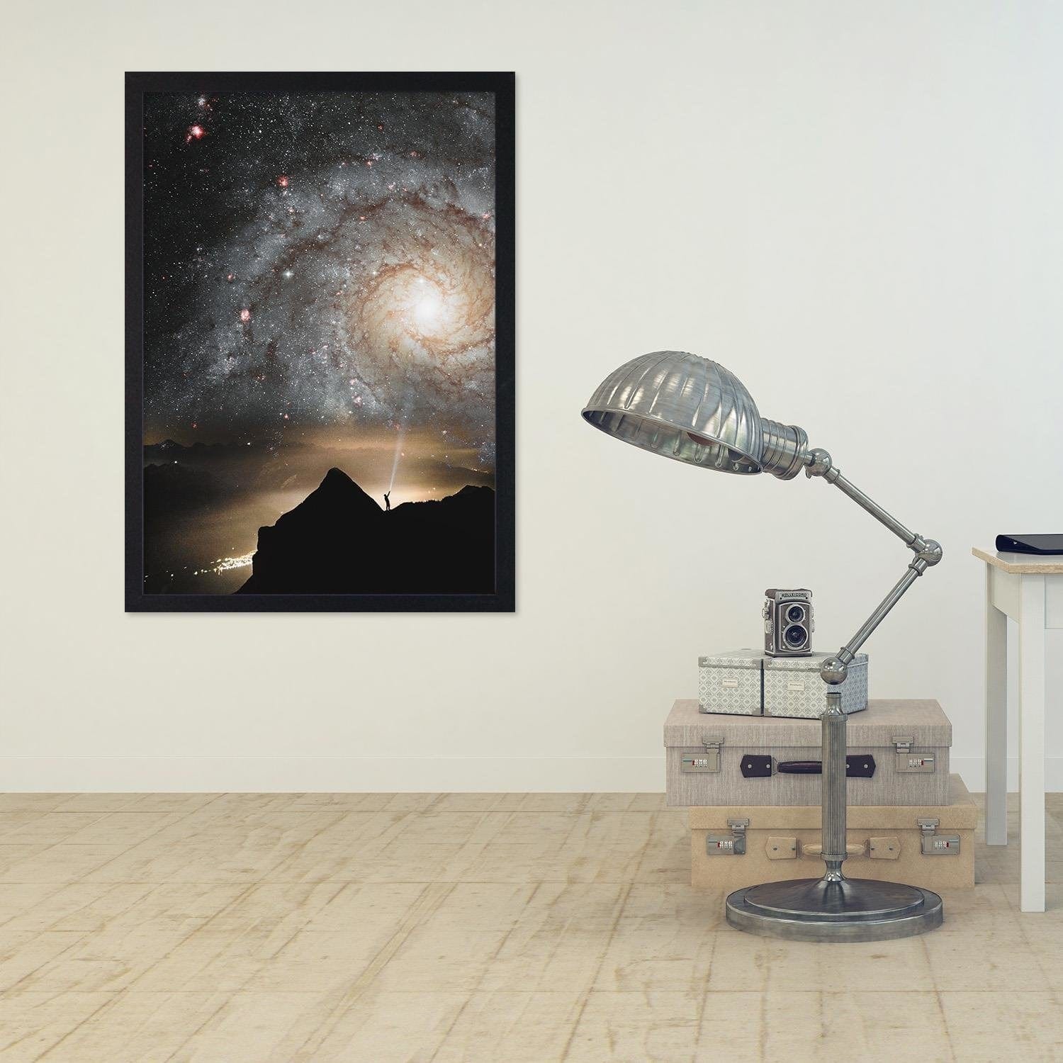 Glezna melnā rāmī - Galaxy Home Trends