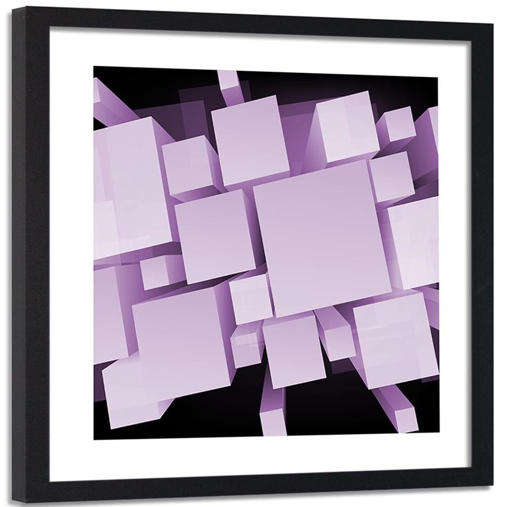Glezna melnā rāmī - Geometric Figures 2 Home Trends