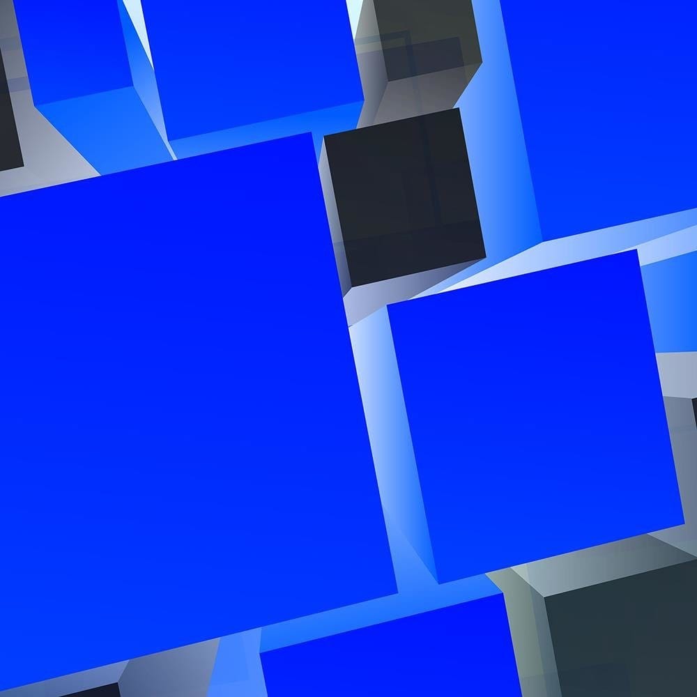 Glezna melnā rāmī - Geometric Figures 5 Home Trends