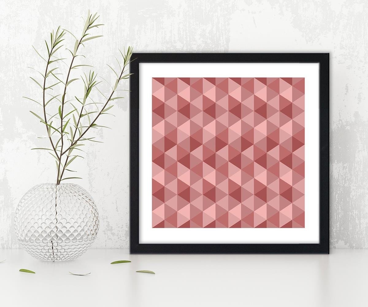 Glezna melnā rāmī - Geometric Forms 3 Home Trends