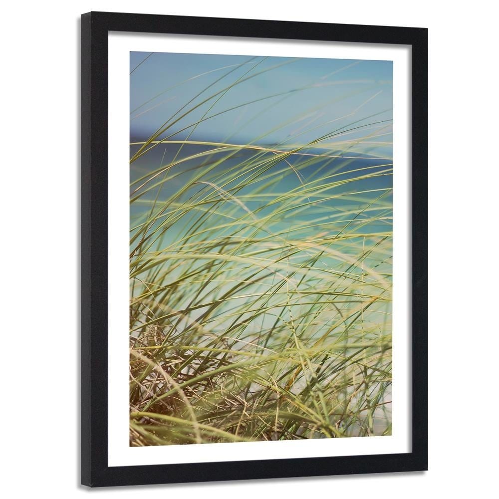 Glezna melnā rāmī - Grass On The Dunes Home Trends