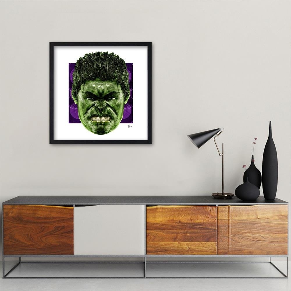 Glezna melnā rāmī - Green Giant Home Trends