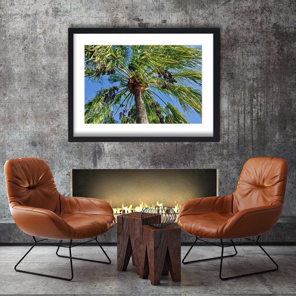 Glezna melnā rāmī - Green Palm Home Trends