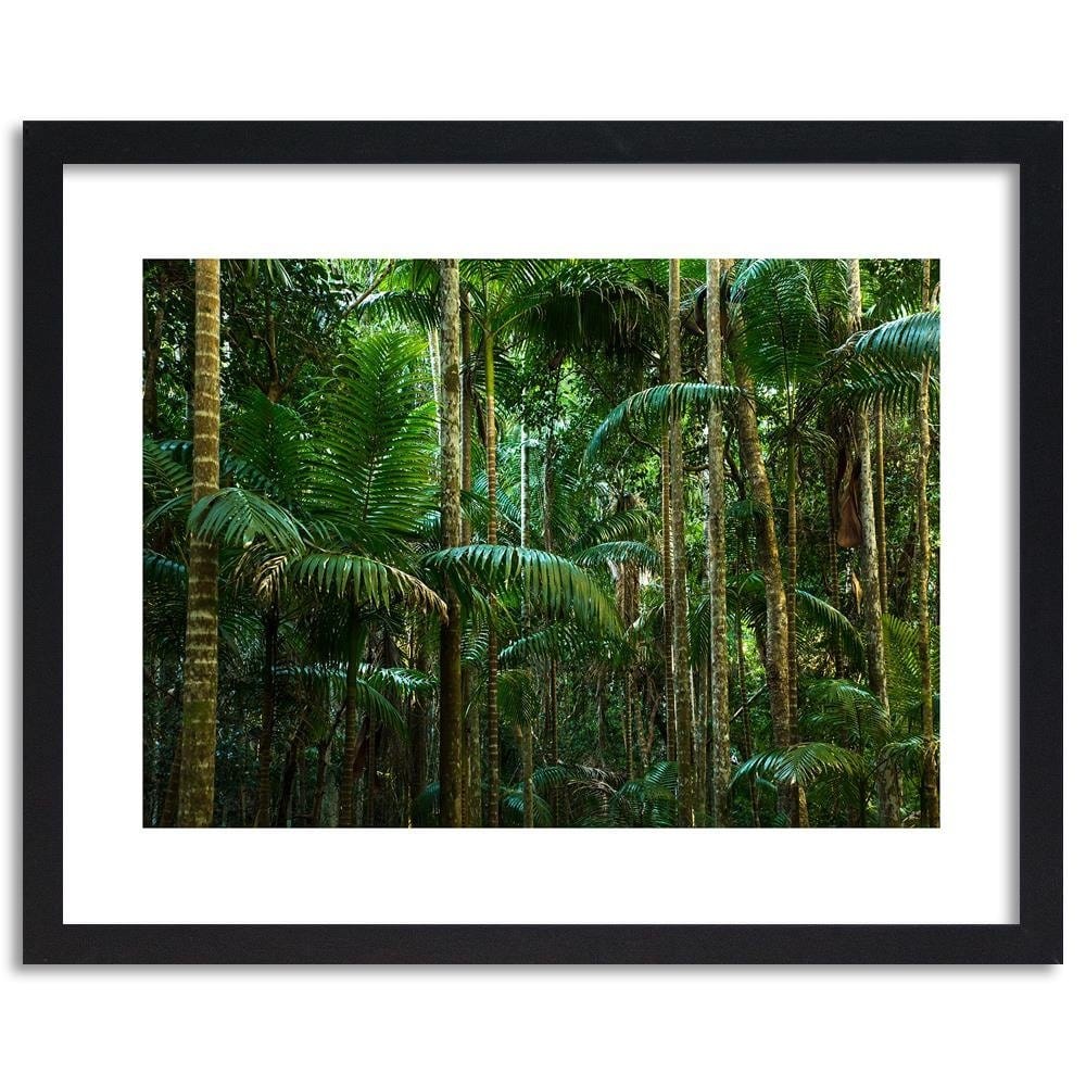 Glezna melnā rāmī - Green Palms Home Trends