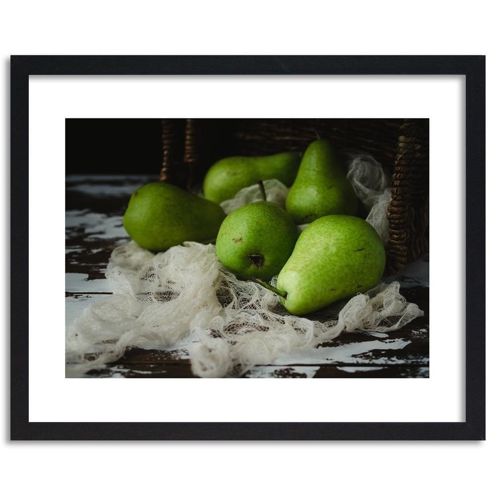 Glezna melnā rāmī - Green Pears Home Trends