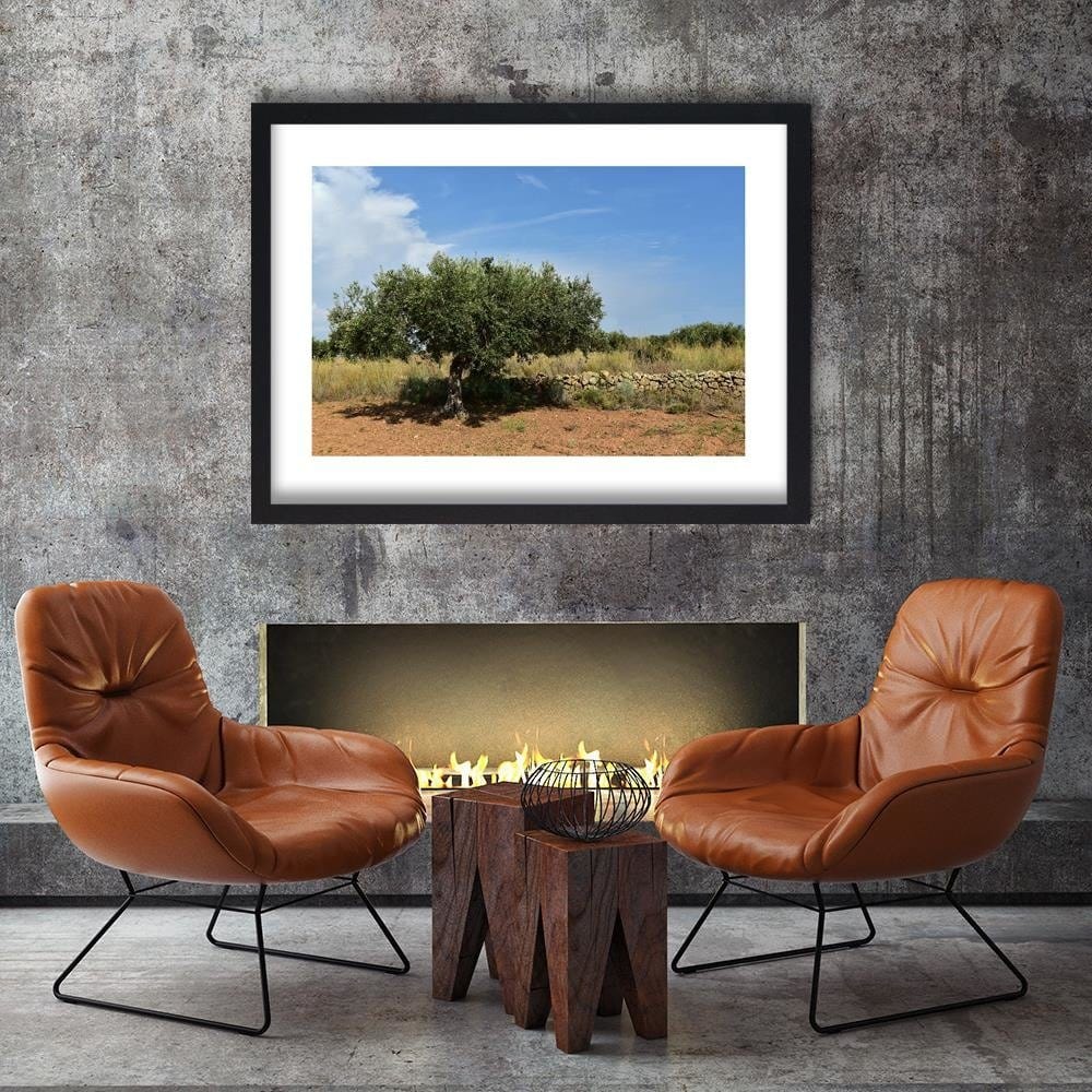 Glezna melnā rāmī - Green Tree Home Trends