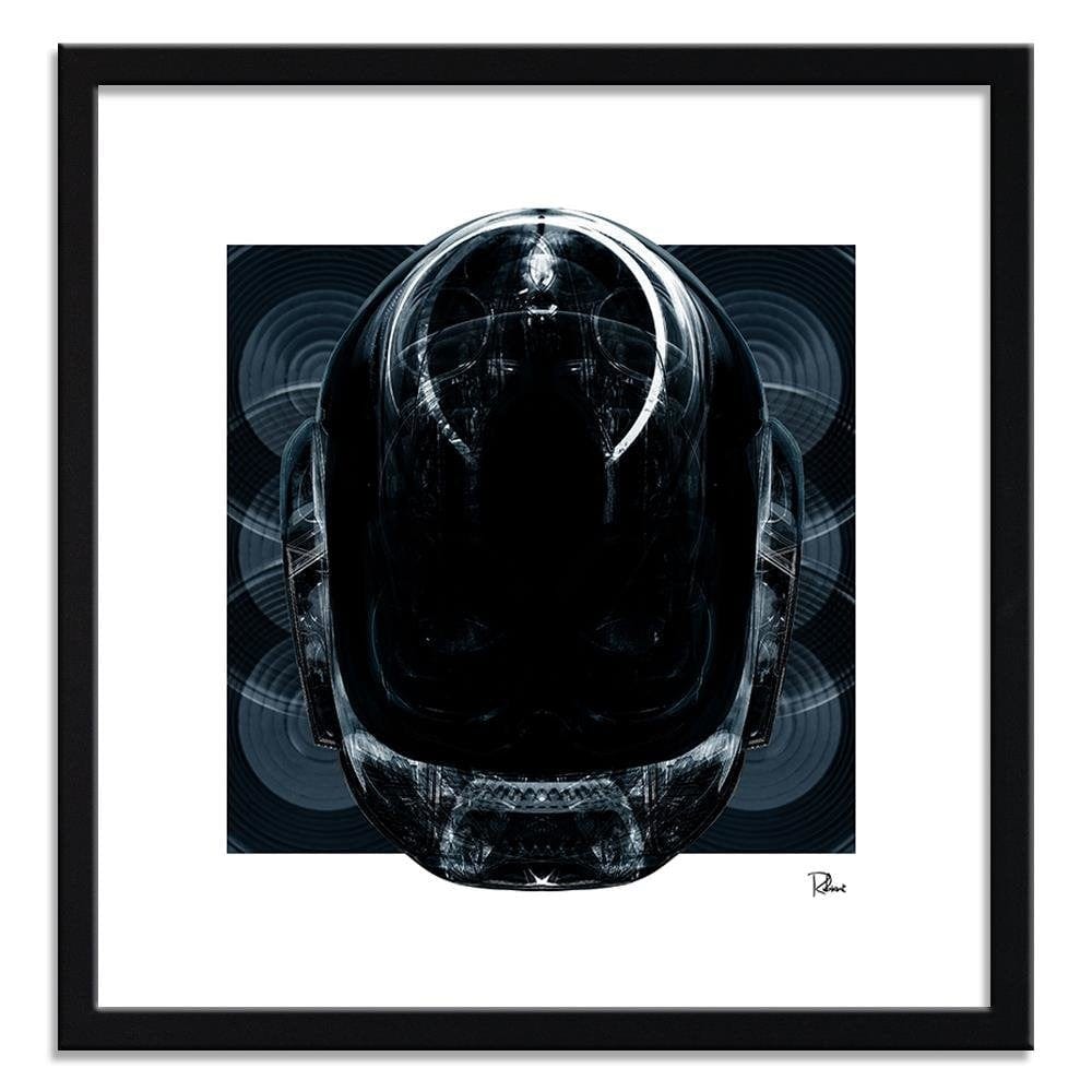Glezna melnā rāmī - Helmet Electro Home Trends
