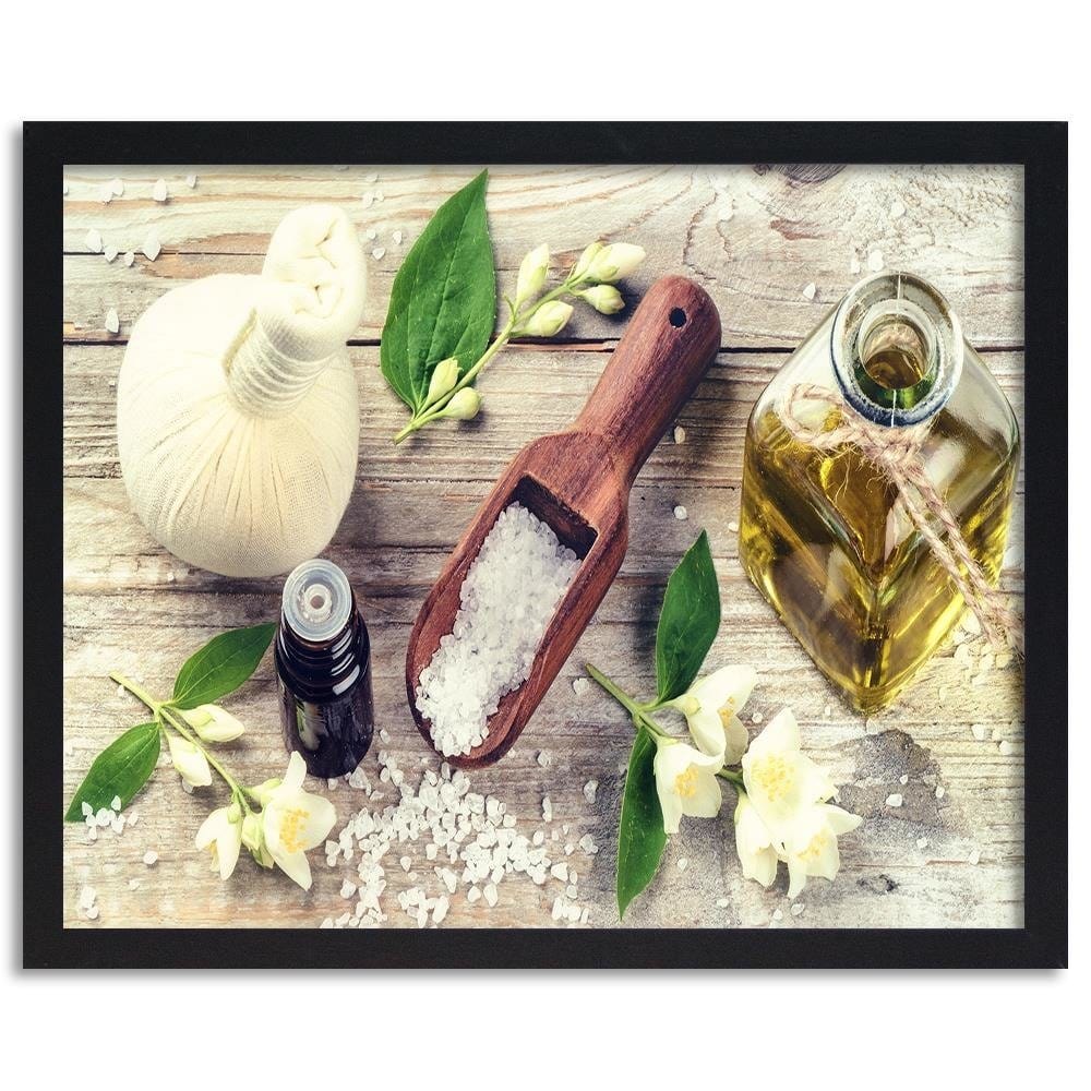 Glezna melnā rāmī - Herbs And Spices Home Trends