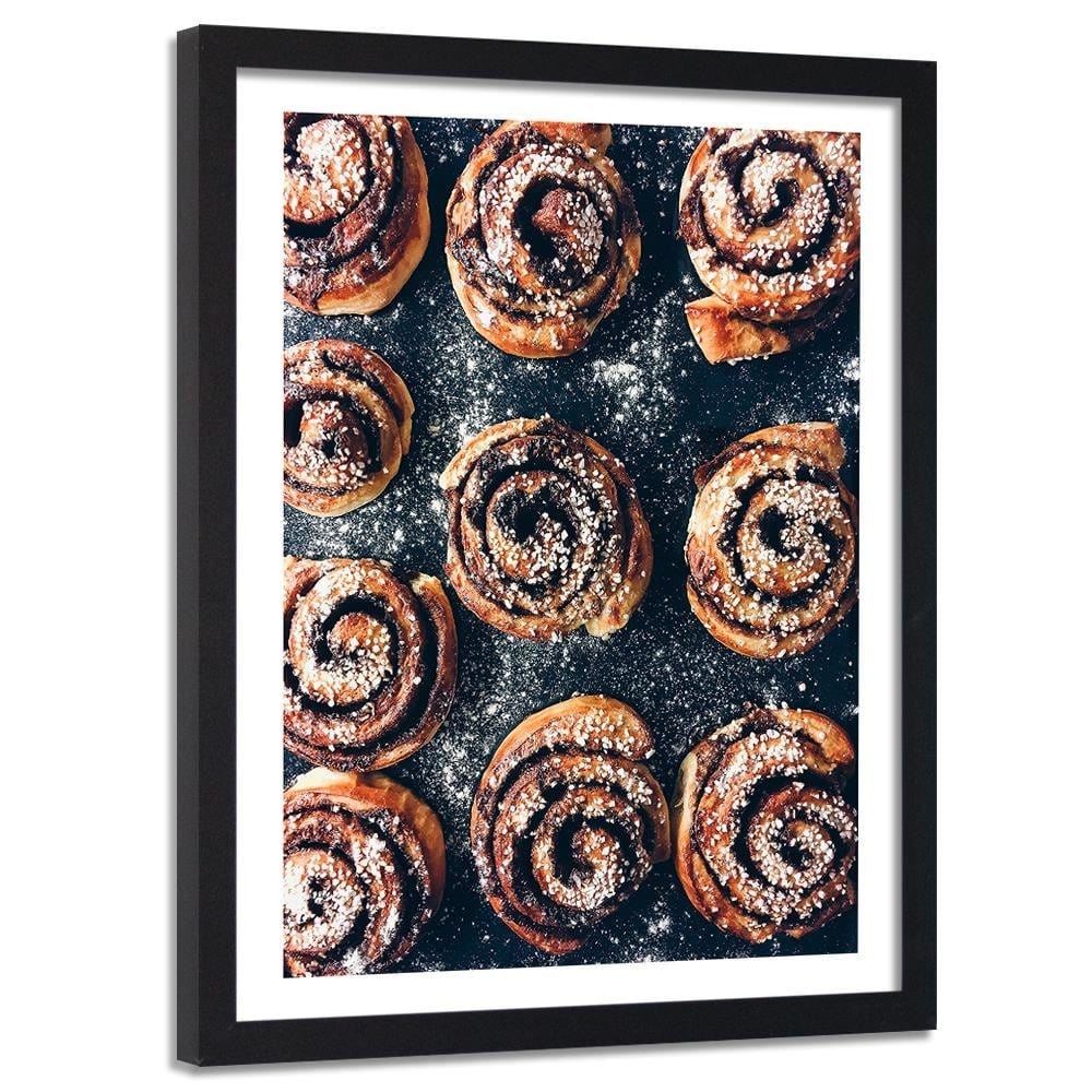 Glezna melnā rāmī - Hot Sweets Home Trends
