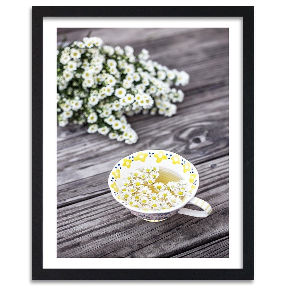 Glezna melnā rāmī - Infusion Of Chamomile Home Trends