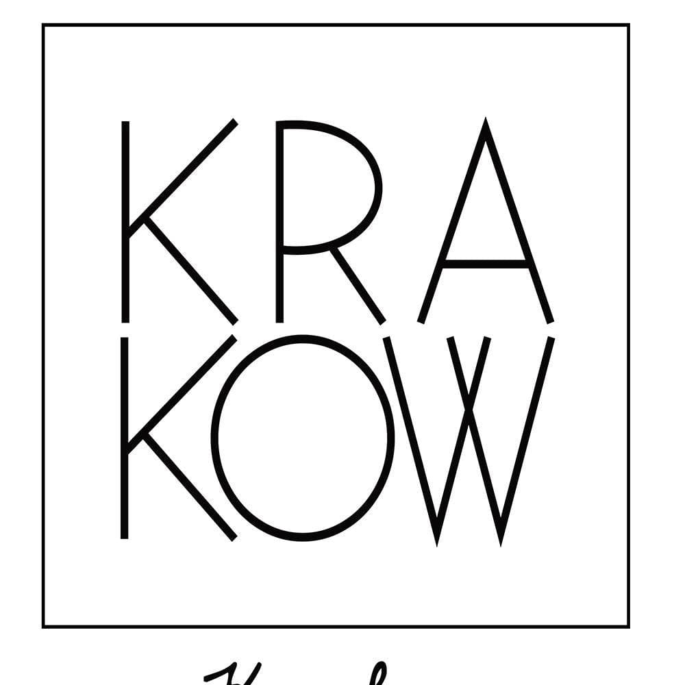 Glezna melnā rāmī - Inscription Krakow Home Trends