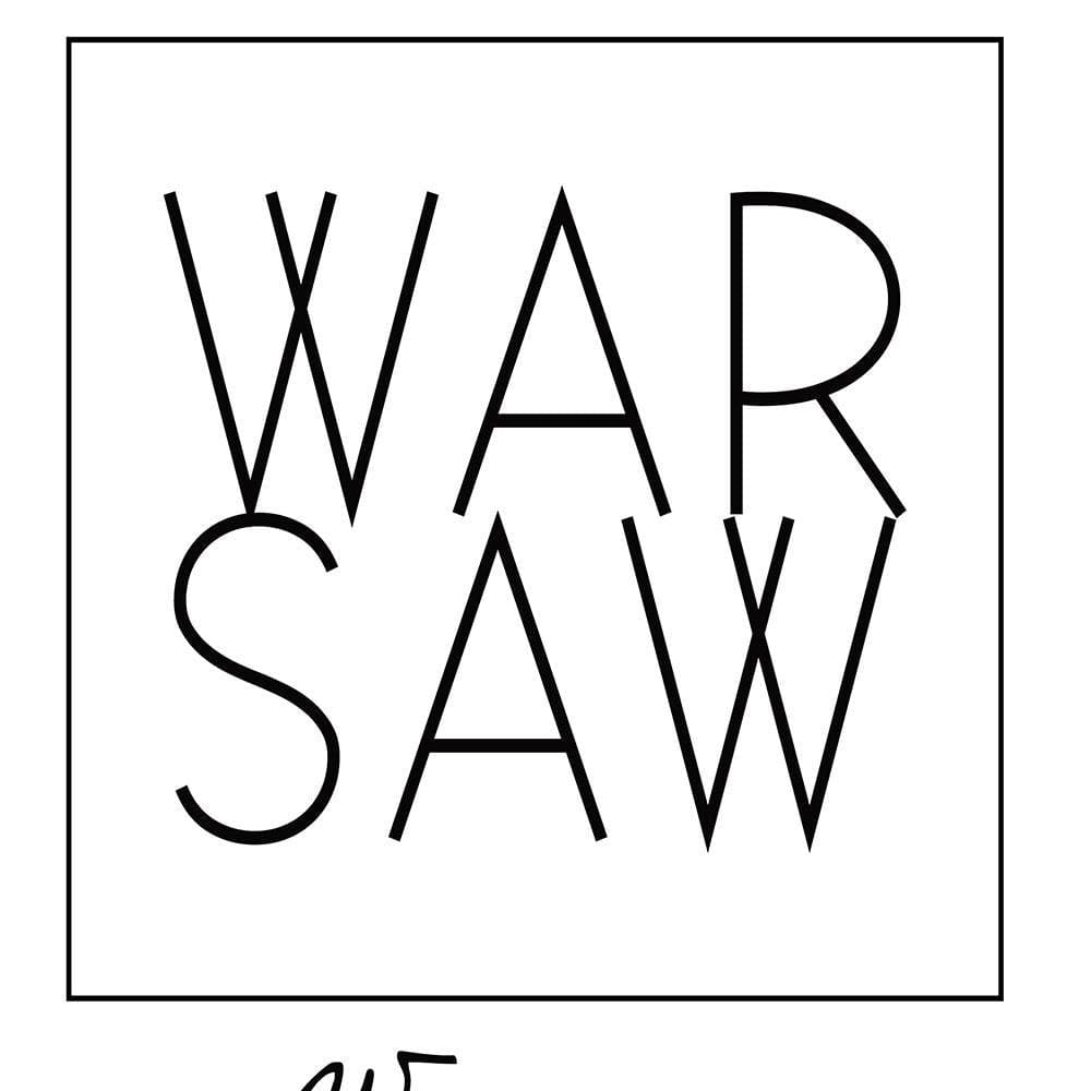 Glezna melnā rāmī - Inscription Warsaw Home Trends