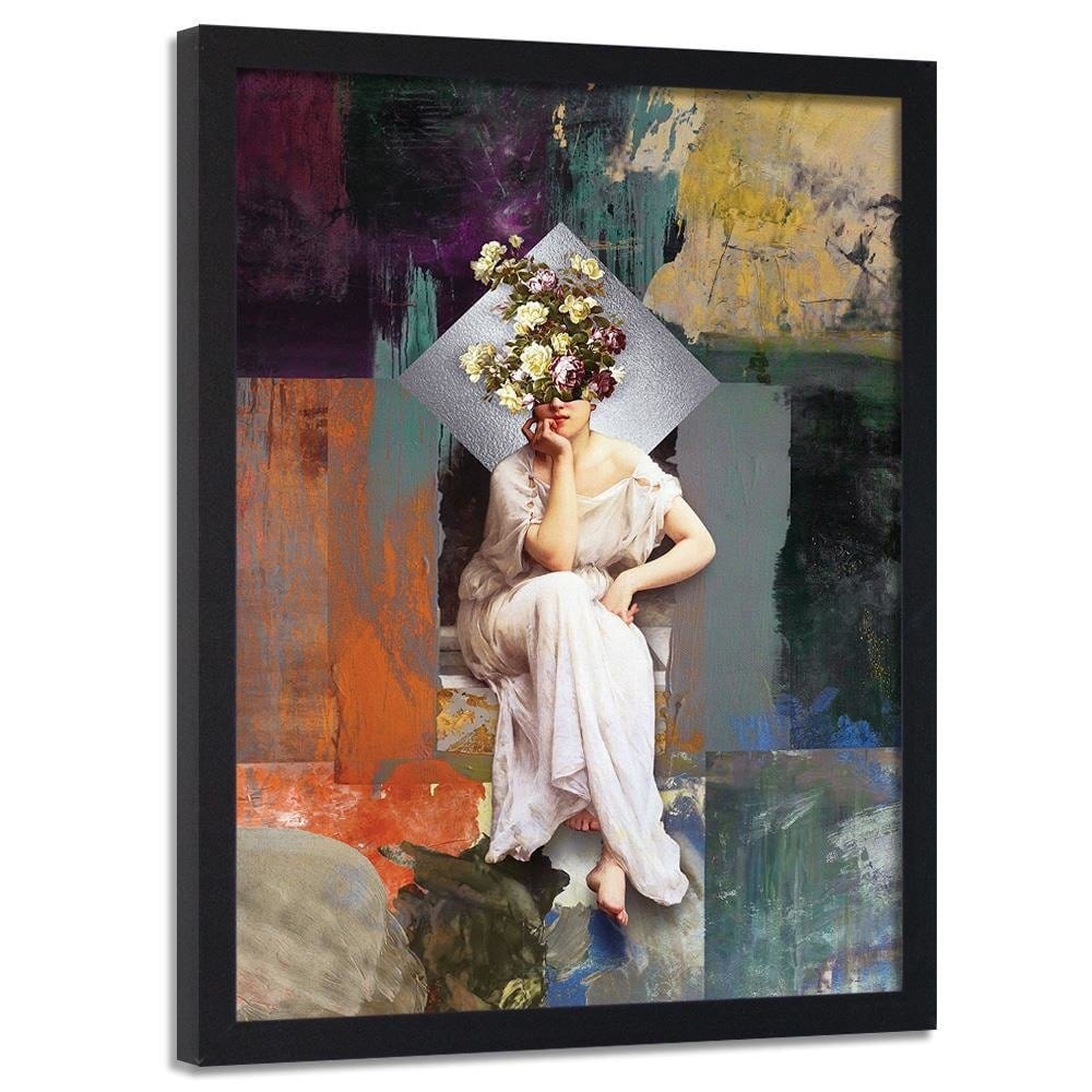 Glezna melnā rāmī - Inspirational Artwork Home Trends