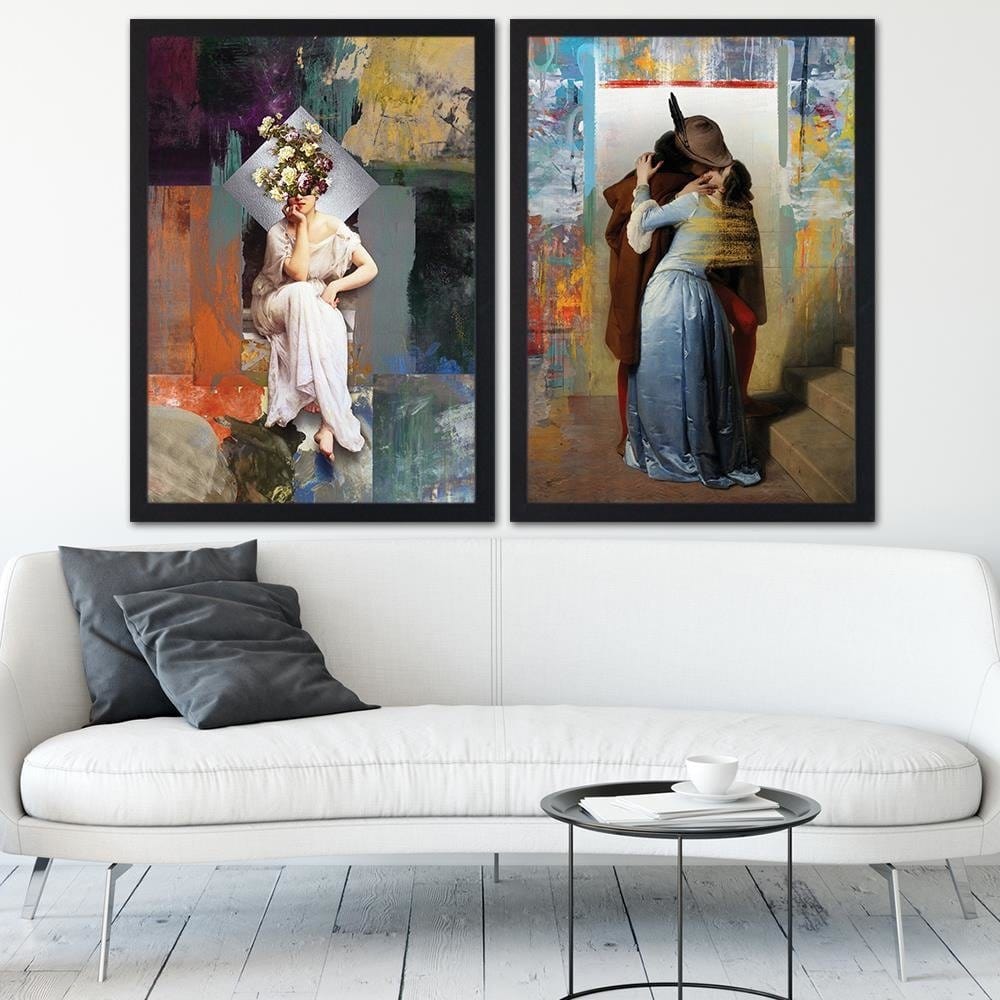 Glezna melnā rāmī - Inspirational Artwork Home Trends