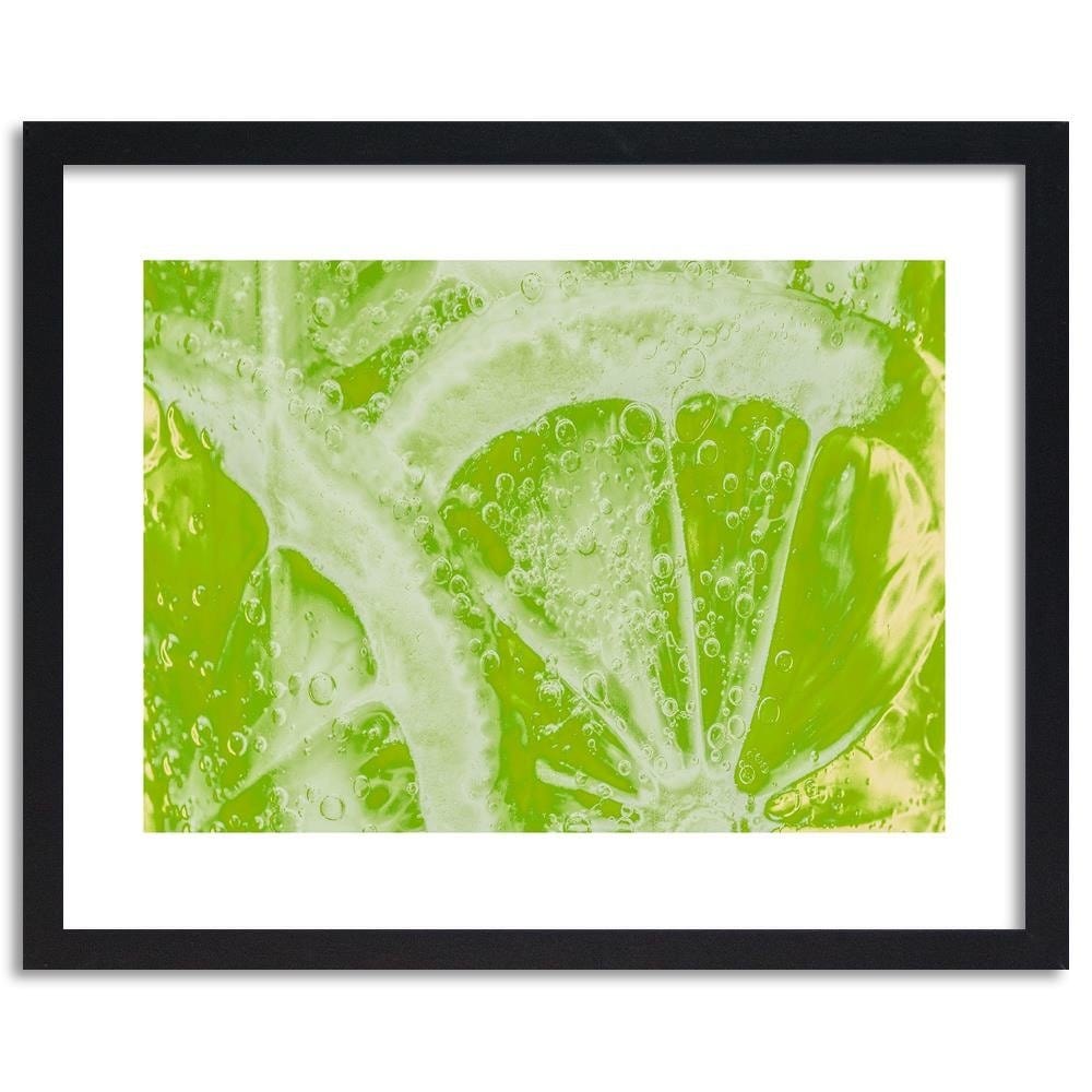 Glezna melnā rāmī - Juicy Lime Home Trends