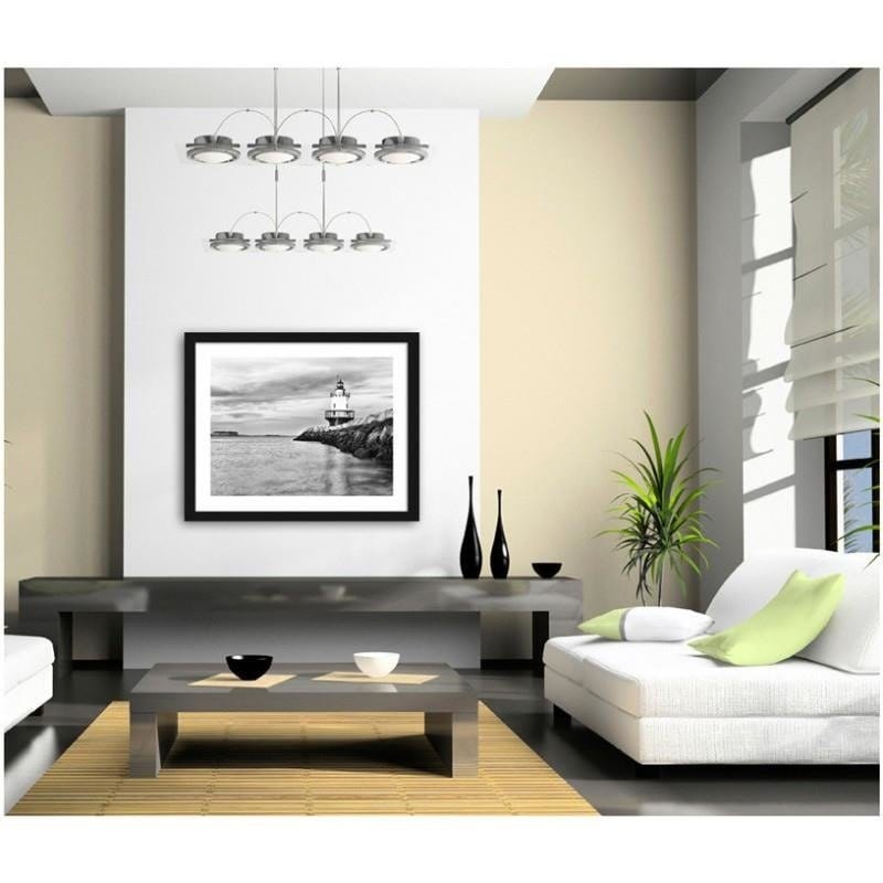 Glezna melnā rāmī - Lighthouse Home Trends