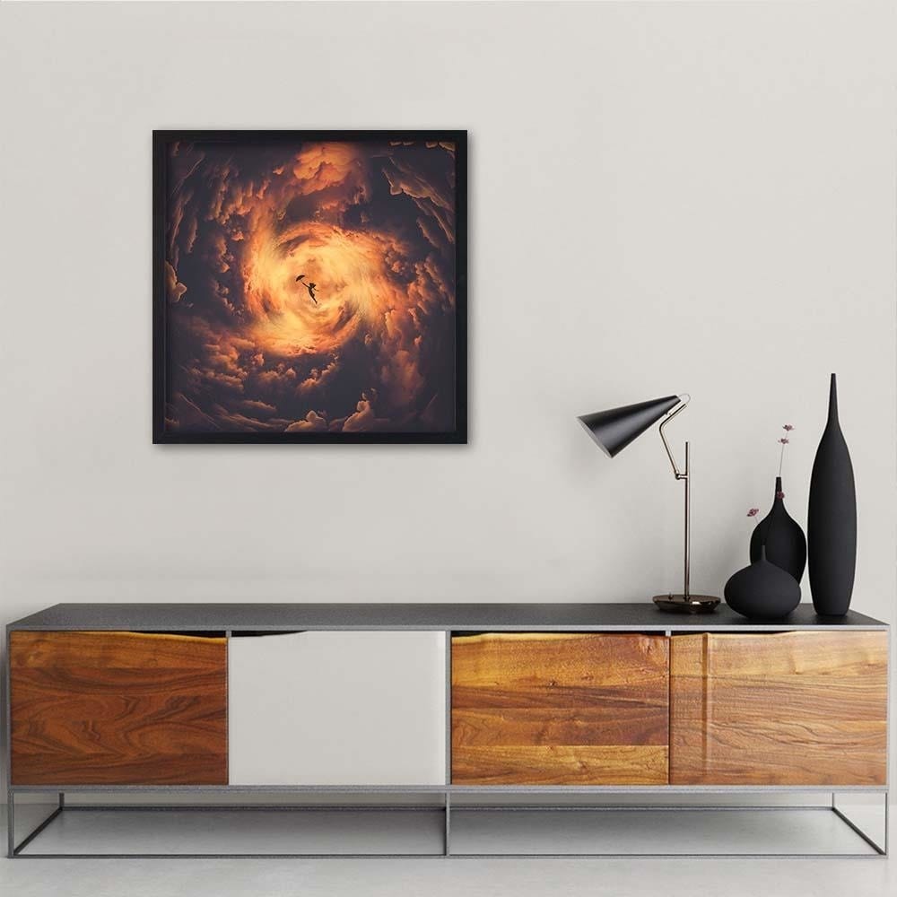 Glezna melnā rāmī - Lot Mary Poppins Home Trends