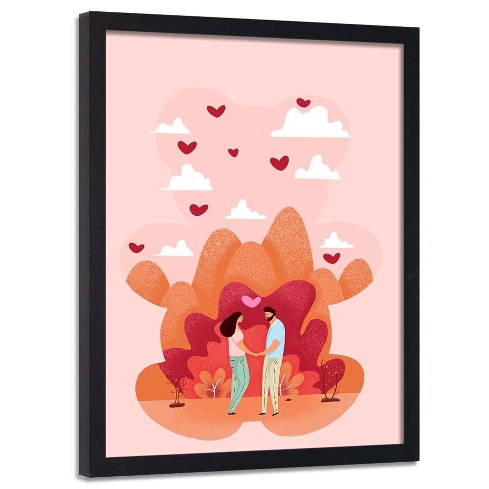 Glezna melnā rāmī - Love Home Trends
