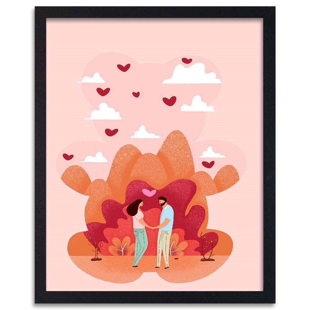 Glezna melnā rāmī - Love Home Trends
