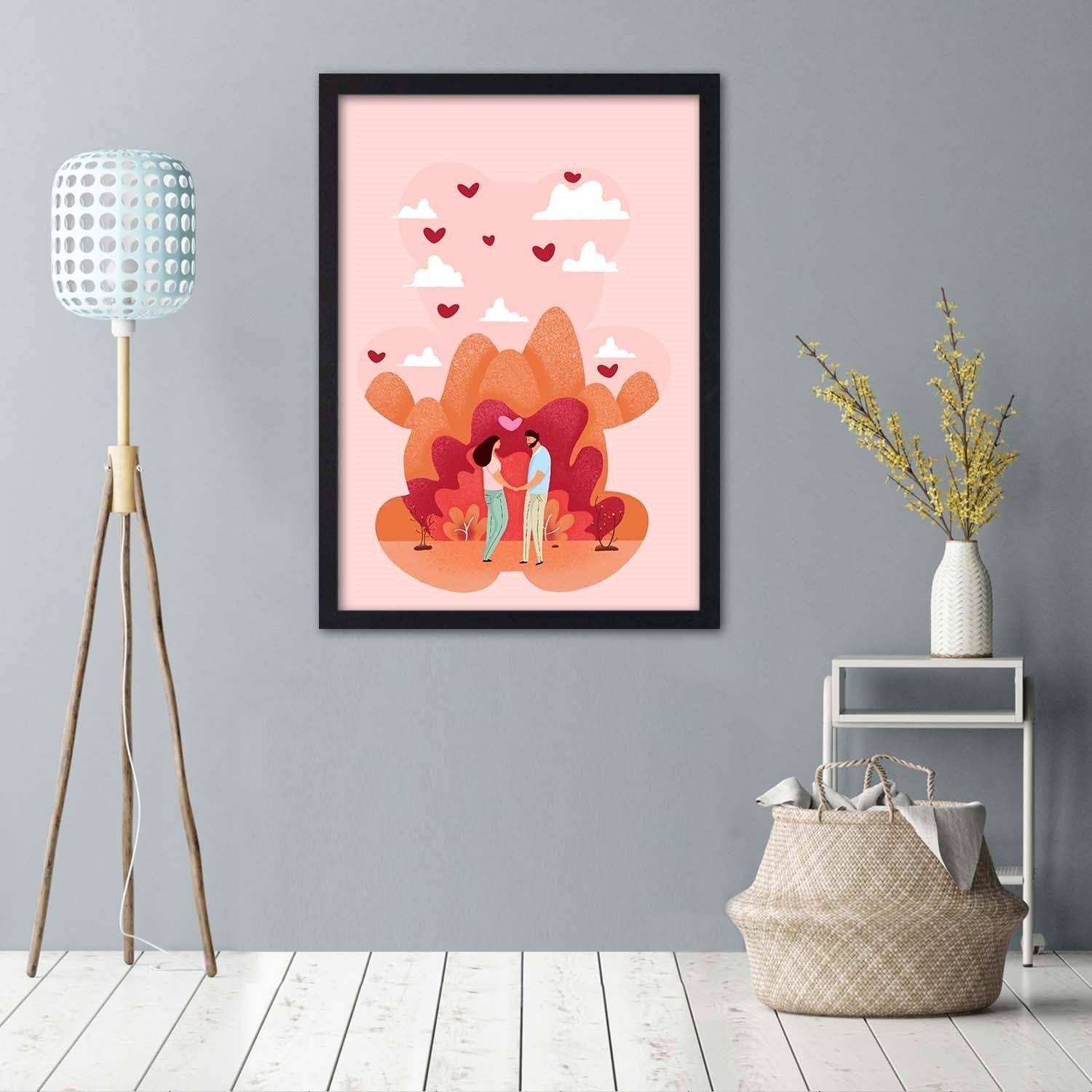 Glezna melnā rāmī - Love Home Trends