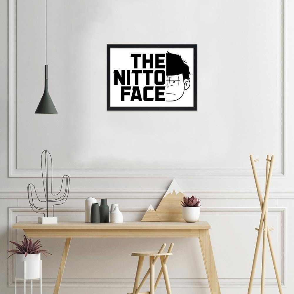 Glezna melnā rāmī - Manga Nitto Face Home Trends