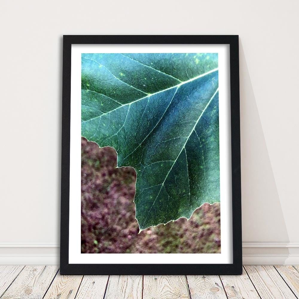 Glezna melnā rāmī - Maple Leaf Home Trends