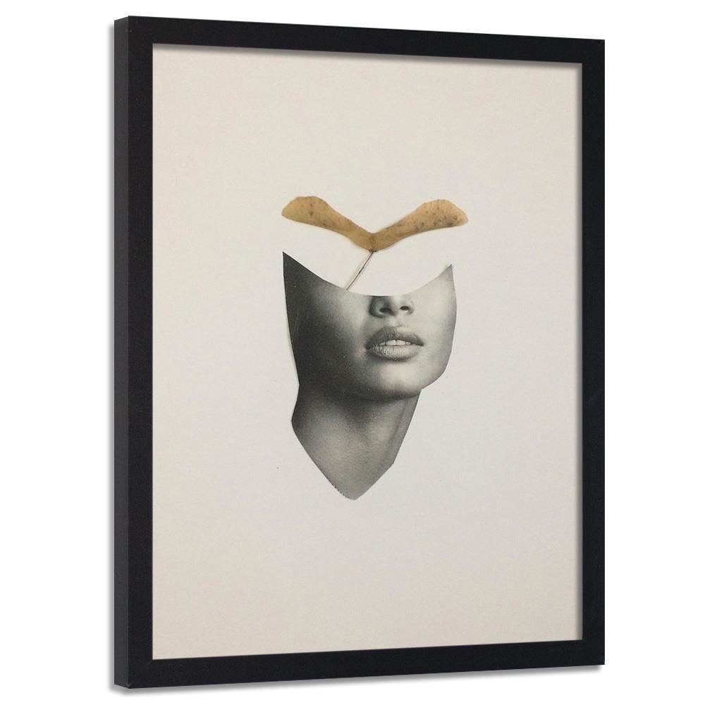 Glezna melnā rāmī - Minimalist By Artis Home Trends