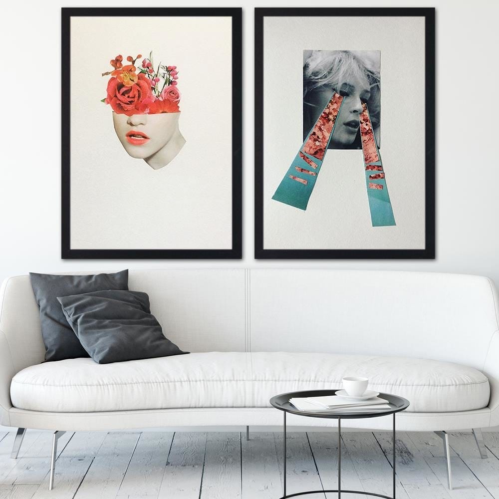 Glezna melnā rāmī - Minimalist By Artist Home Trends