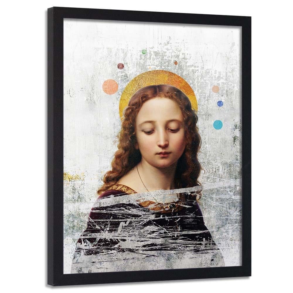 Glezna melnā rāmī - Mixed Media Home Trends