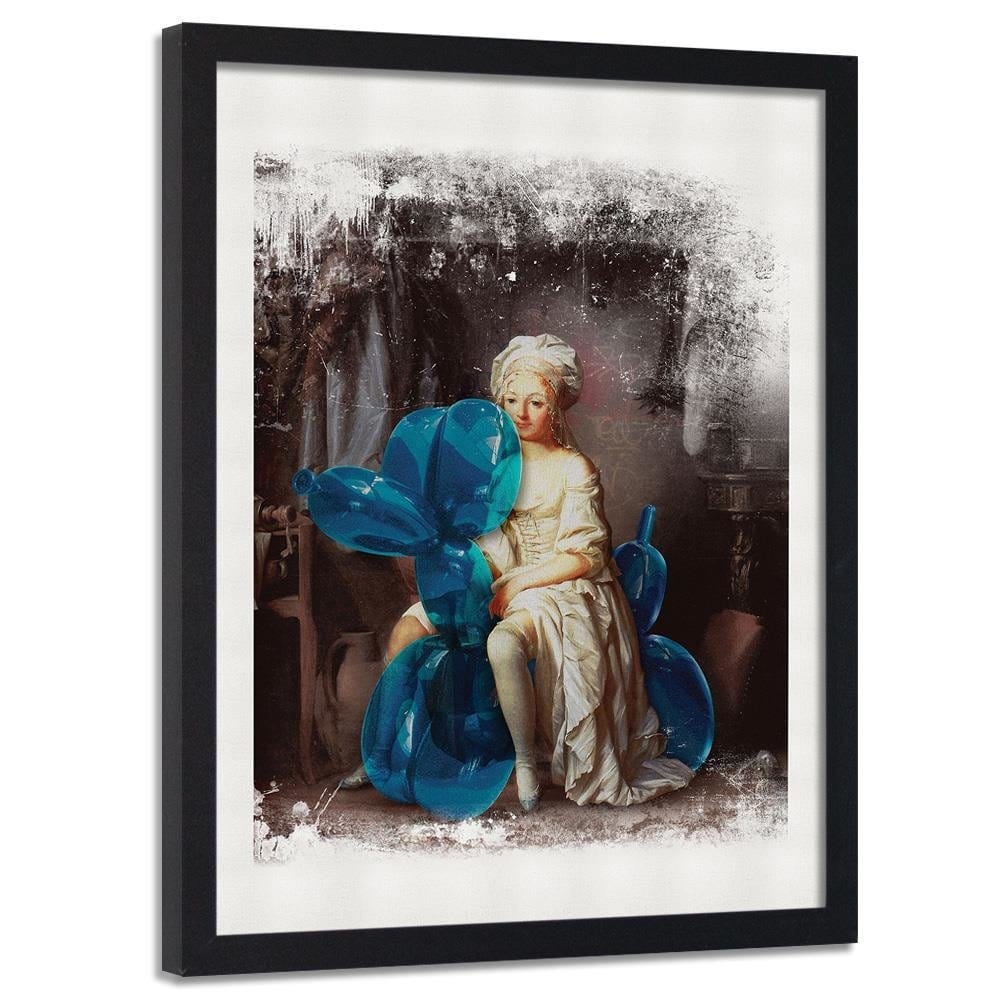 Glezna melnā rāmī - Mixed Media Home Trends