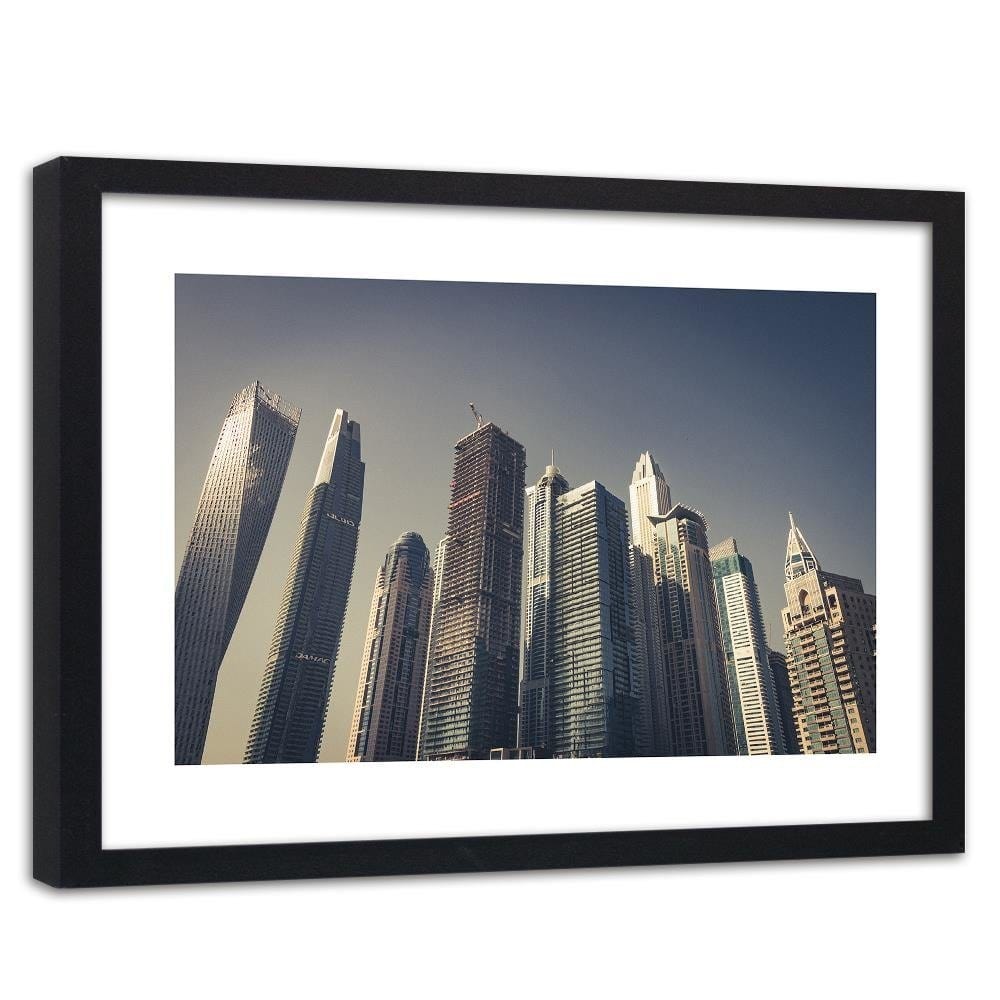 Glezna melnā rāmī - Modern Architecture In Dubai Home Trends