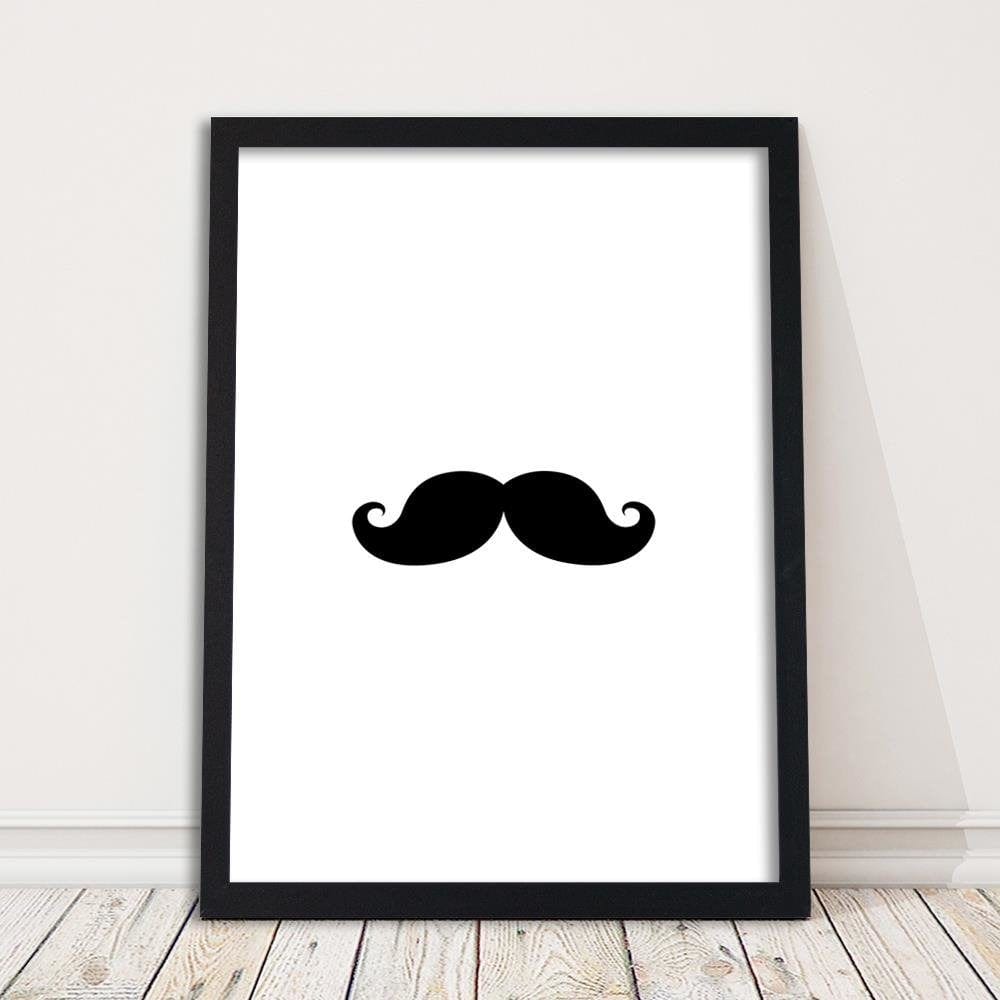 Glezna melnā rāmī - Mustache Home Trends