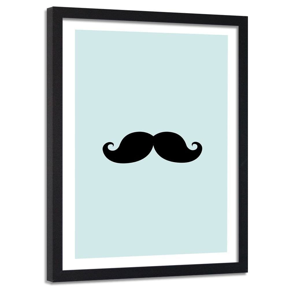 Glezna melnā rāmī - Mustache Home Trends